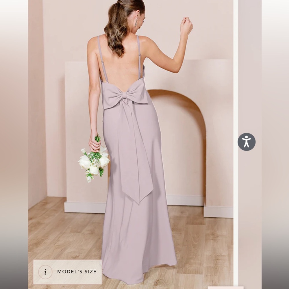 Revelry Steph Crepe Dress - Lilac 815